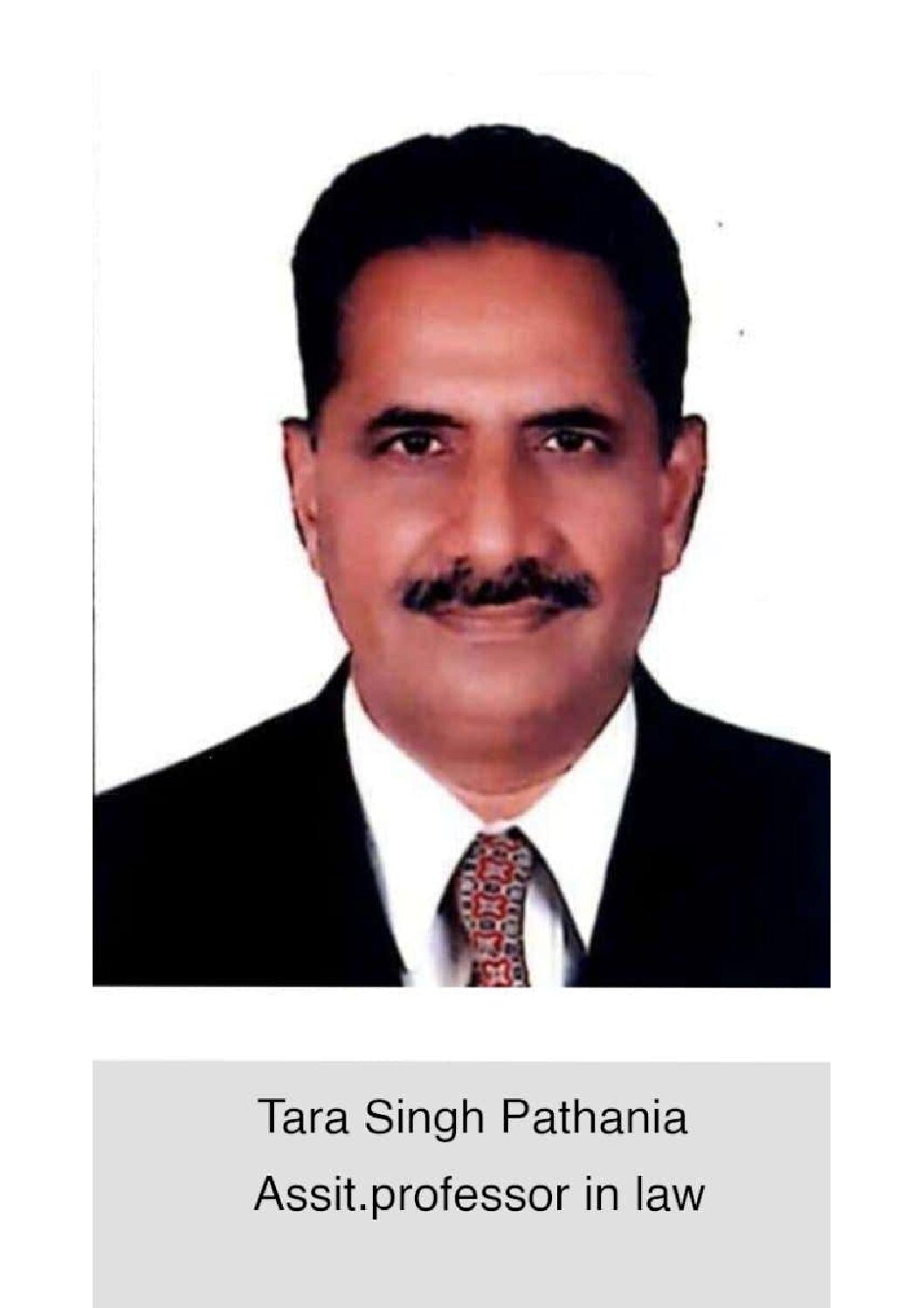 Mr.Tara Singh Pathania